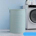 Foldable Laundry Basket Large Capacity Dirty Clothes Storage Bag Cotton and Linen Household Sundries Children Toys Organizers