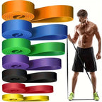 Elastic Latex Pull Up Resistance Bands Stretch Fitness Pull Up Assist Bands for Home Gym Strength Training Exercise