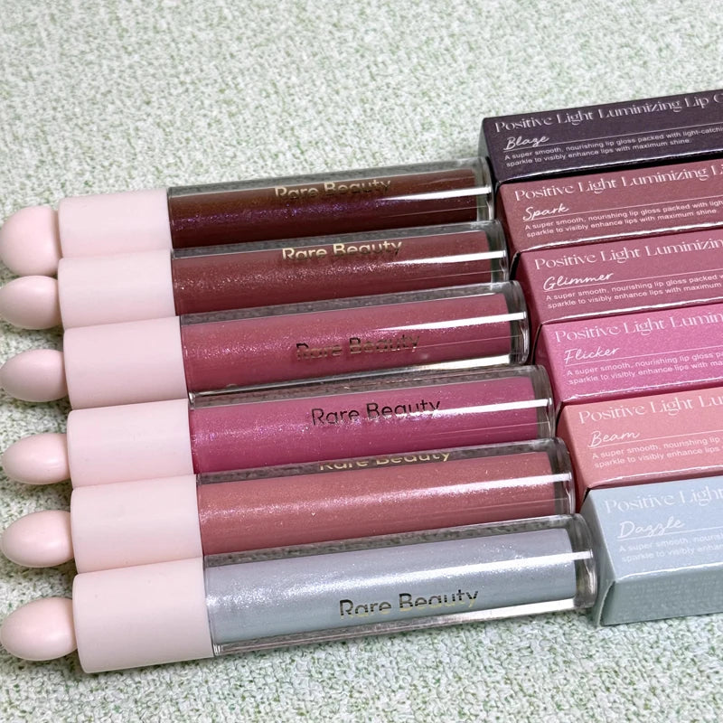 Rare Beauty Cosmetics Soft Pinch Tinted Lip Gloss Delight Hope Happy Wonder Lipstick Moisturizing Mirror Gloss Lip Glaze Makeup