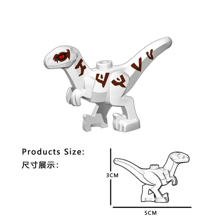 Jurassic Dinosaur Nest Baby Building Blocks Toys Collection Souvenir Gift Birthday Jurassic Rex Raptor