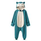 Kids Cosplay Costume Clothes Children Onesies Kigurumi Full Body Sleepwear Whole Pijamas Boys Costume Halloween Christmas Gift