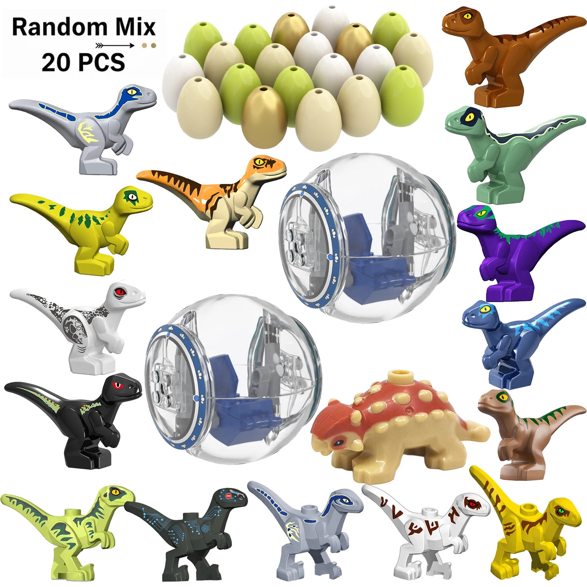 Jurassic Dinosaur Nest Baby Building Blocks Toys Collection Souvenir Gift Birthday Jurassic Rex Raptor