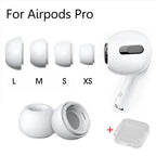 Eartips For Airpods Pro 1/2 Ear Pads Silicone Case Pressure Relief Hole Ear Caps Cushion Eartips Buds Earphone Air Pods Pro