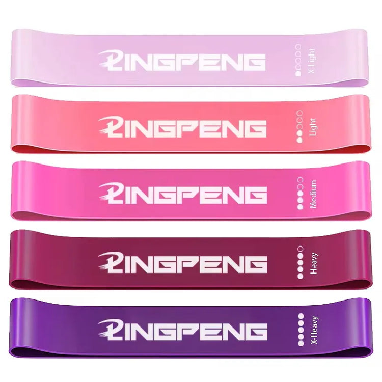 Different Resistance Bands Yoga Band Fitness Exercise Training Hip Tension Band Leg Squat Dance Elastic Loop Stretch Band