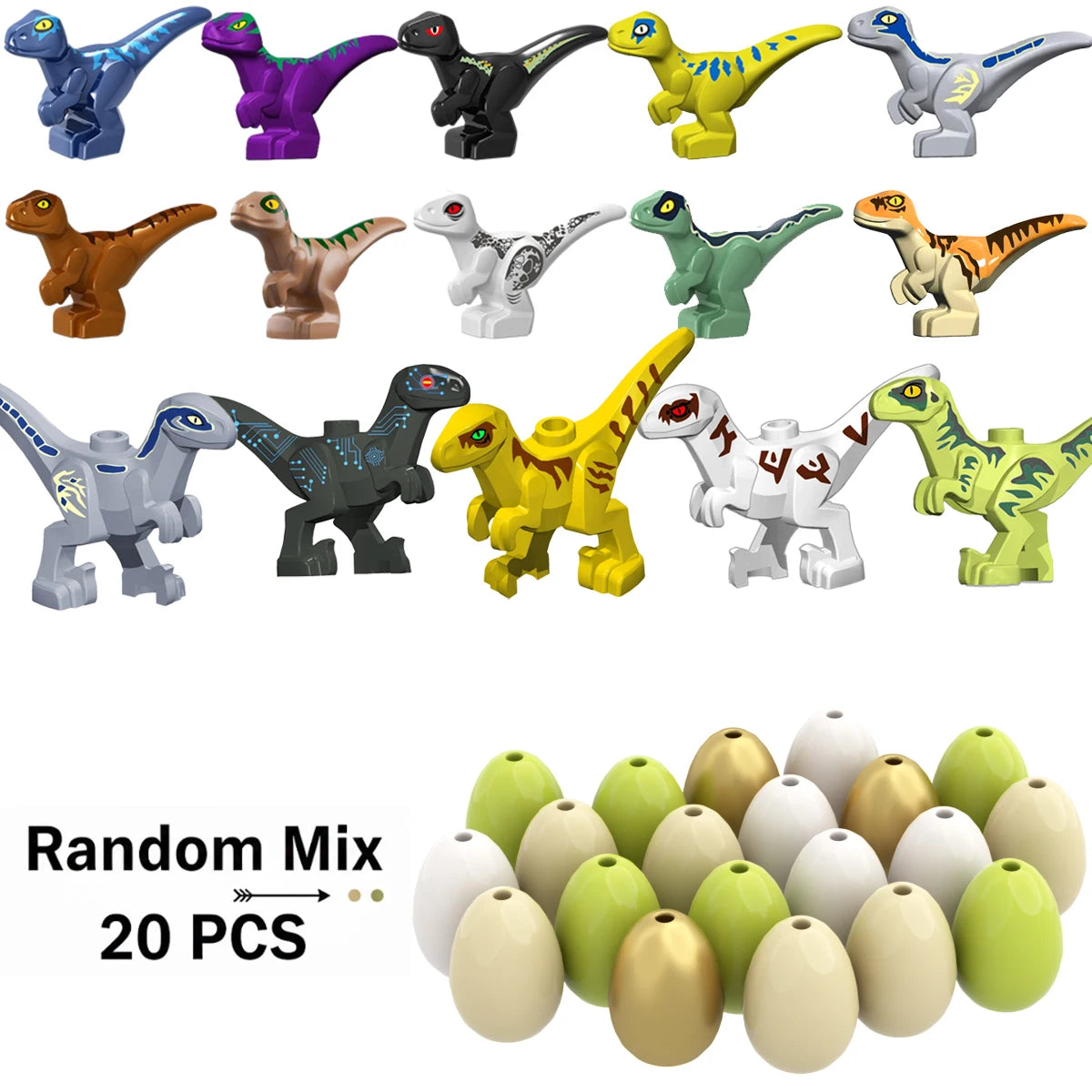 Jurassic Dinosaur Nest Baby Building Blocks Toys Collection Souvenir Gift Birthday Jurassic Rex Raptor