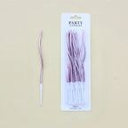 12/48pcs/1case Birthday Candles Spiral Cake Candles Long Thin Cake Candles For Wedding Party And Cake Decoration