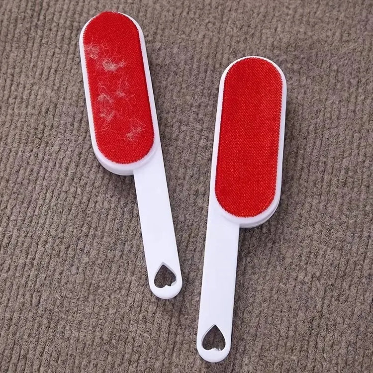 Self-cleaning Lint Sticking Roller 2 Sides Dedusting Brush Pet Hair Remover Brush Removing Dog Cat Hair from Sofa Carpet Clothes