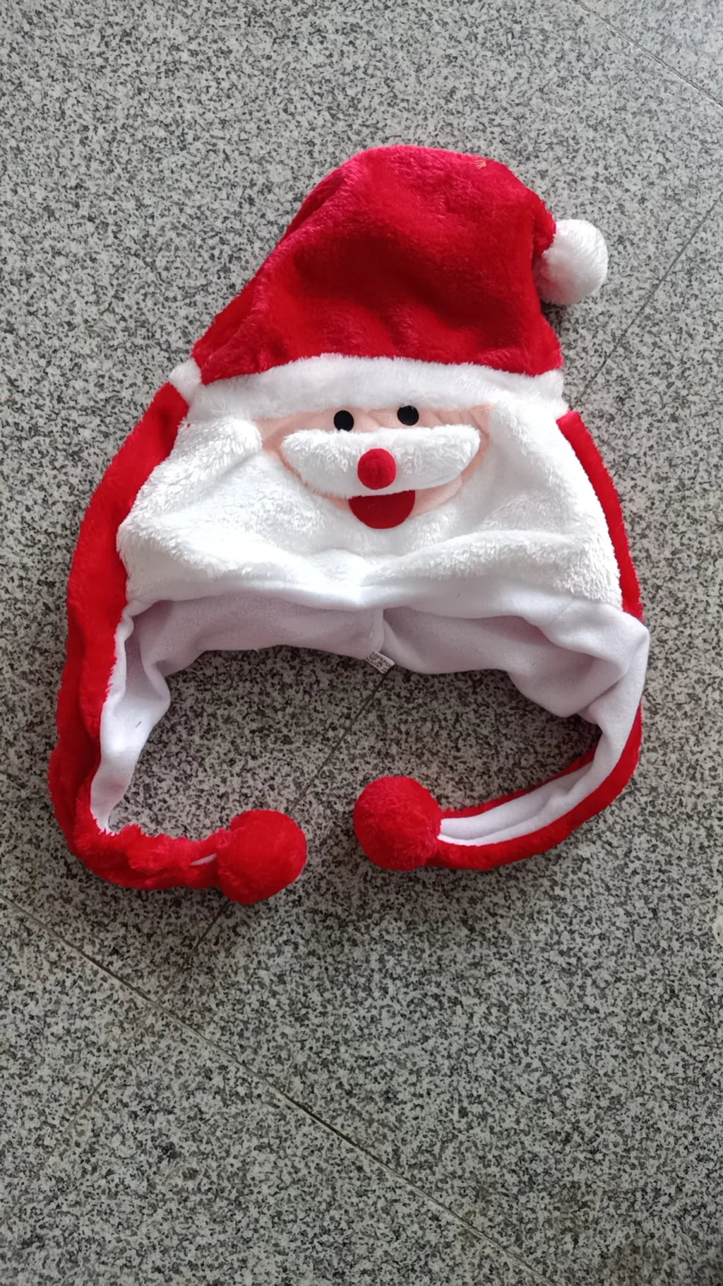 Fashionable Children's Winter Hat Plush Tiger Head Design Scarf Neck Protection Halloween Performance Cap Kids Warm Cozy Hat