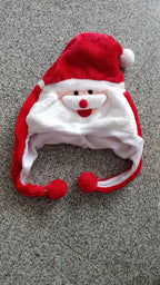 Fashionable Children's Winter Hat Plush Tiger Head Design Scarf Neck Protection Halloween Performance Cap Kids Warm Cozy Hat