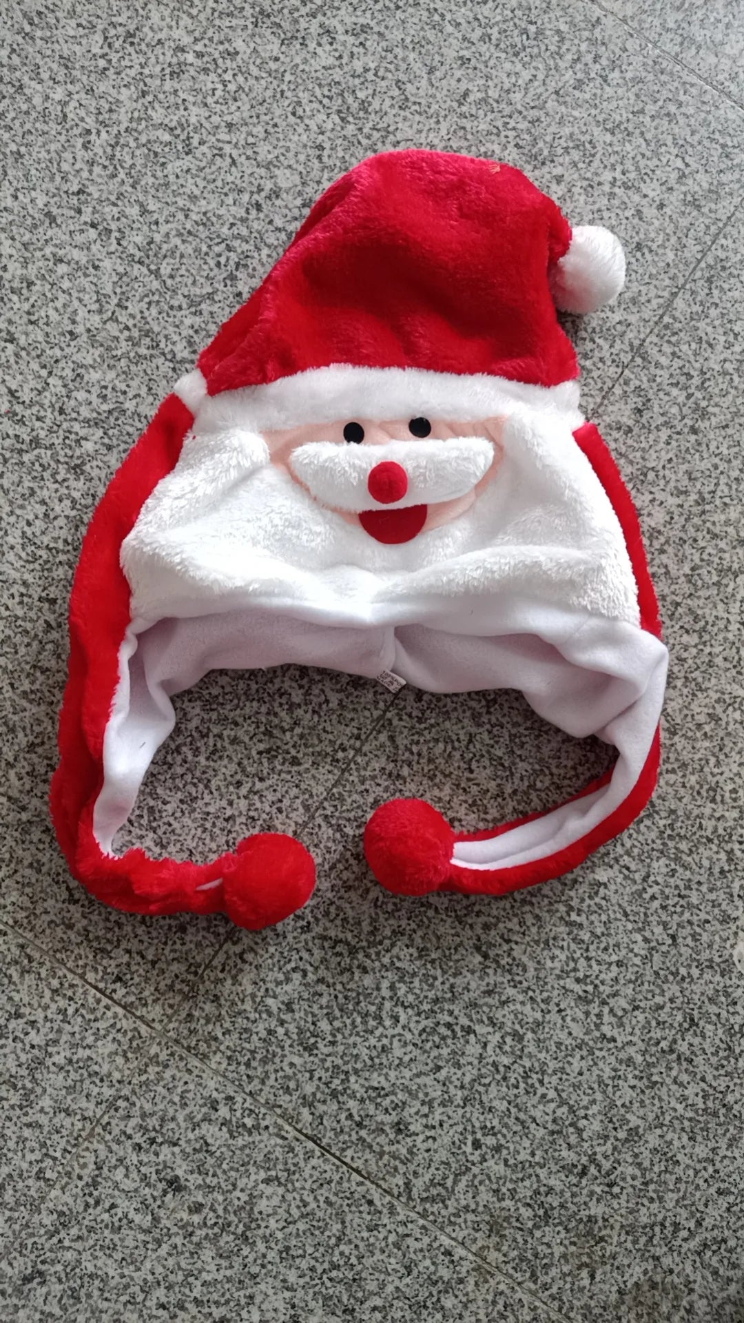 Fashionable Children's Winter Hat Plush Tiger Head Design Scarf Neck Protection Halloween Performance Cap Kids Warm Cozy Hat
