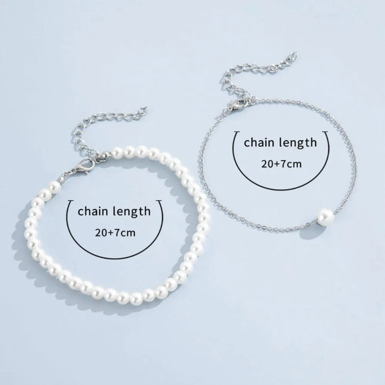 Female Heart  Anklets Bracelet Sandals Foot Jewelry Leg New Anklets on Foot Bracelets for Women Leg Chain Jewelry Accessories