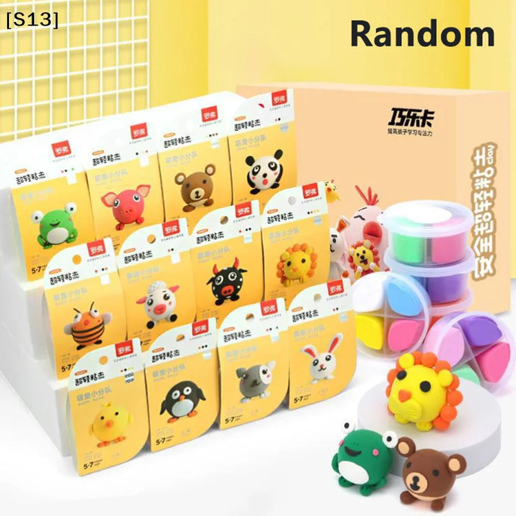 Air Dry Clay Kit For Kids, Creative Molding Clay Gift Kits With Tools, Super Light DIY Soft Clay Toys Gift Box Set Gifts[Q]Q@