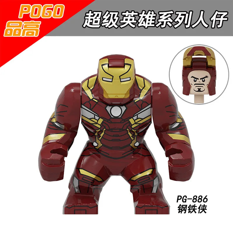 8cm Superhero Building Blocks Avengers Character Venom Model Character Set Building Blocks Toy Boys and Girls Birthday Gifts