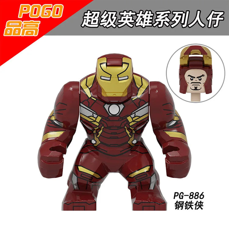8cm Superhero Building Blocks Avengers Character Venom Model Character Set Building Blocks Toy Boys and Girls Birthday Gifts