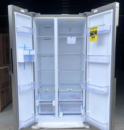 585L 110V Double-door Refrigerator Freezer Frost-free Side by Side Intelligent Large-capacity Household Use Fridge
