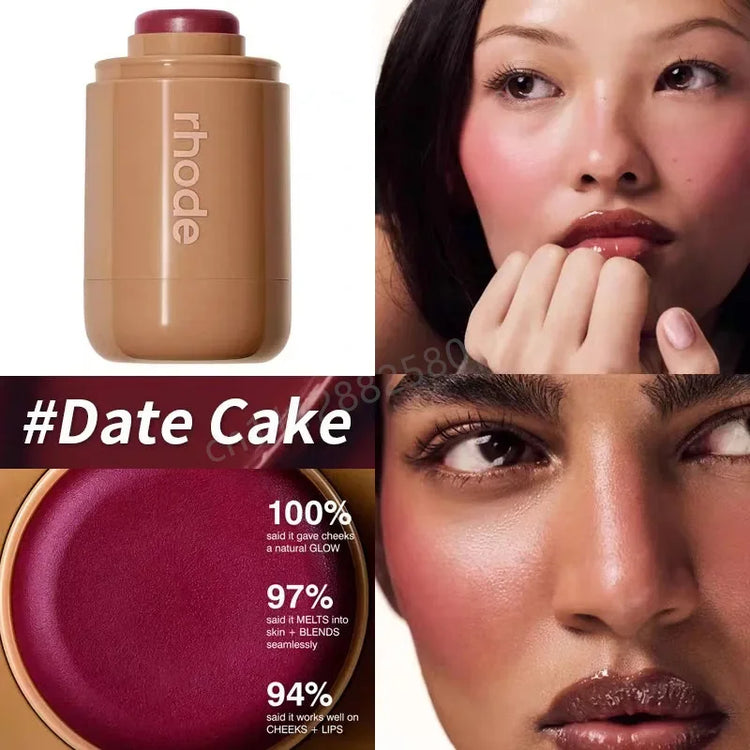 Skin Pocket Bronzer Stick Cream Contour Bronzing Balm Buildable Natural Warm Blush Shade Waterproof Long Lasting Face Makeup