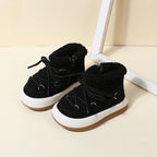 DIMI New Autumn/Winter Baby Boots Warm Plush Rubber Sole Toddler Kids Sneakers Infant Shoes Fashion Little Boys Girls Boots