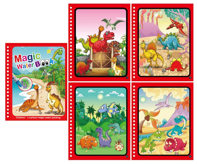 NEW Magic Water Drawing Books Coloring Books Painting Toys for Birthday Christmas New Year Gift for Boys and Girls