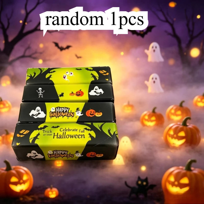 Halloween Slow Rising Butter Stick Squishy Toy Soft Wet Elastic Squeeze Toy Portable Stress Relief Fidget Toy for Anxiety