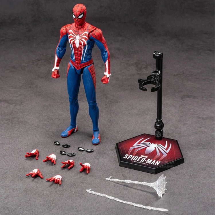 ZD TOY SpiderMan Series PS4 Game Spiderman SpiderMan Anti-OCK suit SpiderMan Velocity suit SpiderMan 2099 suit Miles Morales