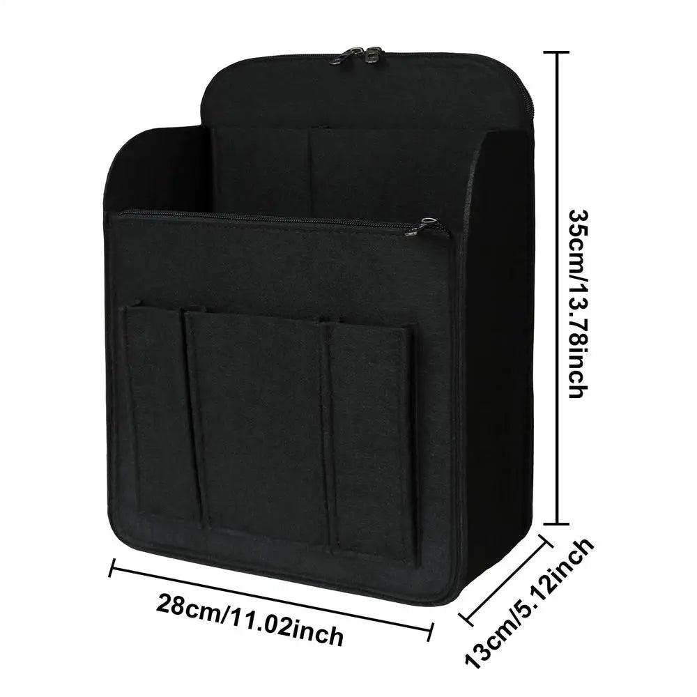 Bookbag Organizer Insert Large Capacity Portable Backpack Storage Bag Multi Pockets Rucksack Tidy Pouch for Cosmetics Phone