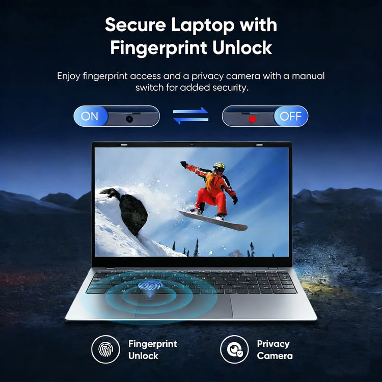 Portable Laptop Windows 11 Intel Core I9-10980HK 15.6 Inch 16GB RAM 1TB SSD Office Laptops Fingerprint Unlock Notebook