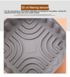 Air Fryer Silicone Basket Tray 20/23cm Round Square 4/5/6/8 Liters XXL Shape Airfryer Case Protector Pan Mold Liner