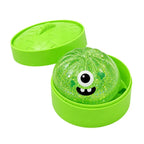 Halloween Dumpling Toy Pumpkin Squishy Toys Balls Glitter Slow Rising Pressure Stress Relief Fidget Toy for Party Adults Gift