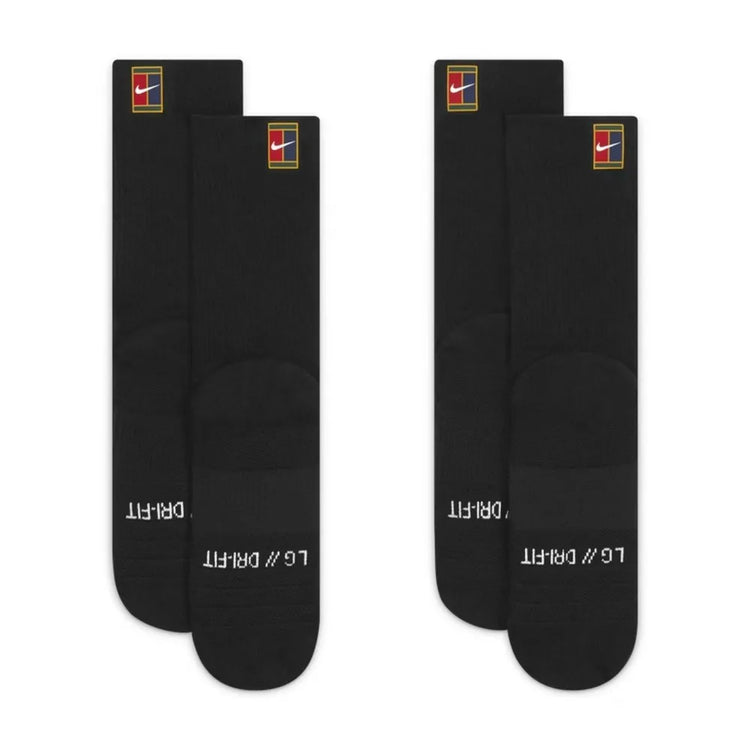 Nike Men's and Women's Thick-Pile Terry-Sole Sports Socks: Non-Slip, Comfortable, and Breathable SK0118-010