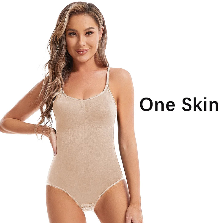 Women's Sexy Seamless Shapewear Slim Butt Lifter Bodysuit Open Crotch High Elastic Smooth out Body Suits for Drop Shipping