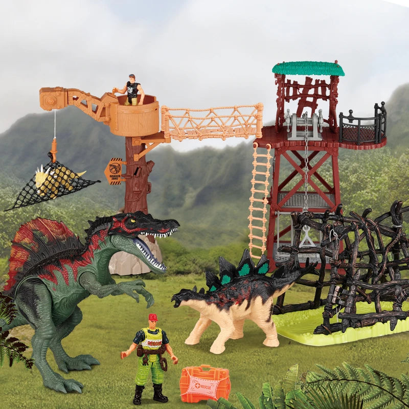 Dinosaur Jurassic World Scene Decoration Toys