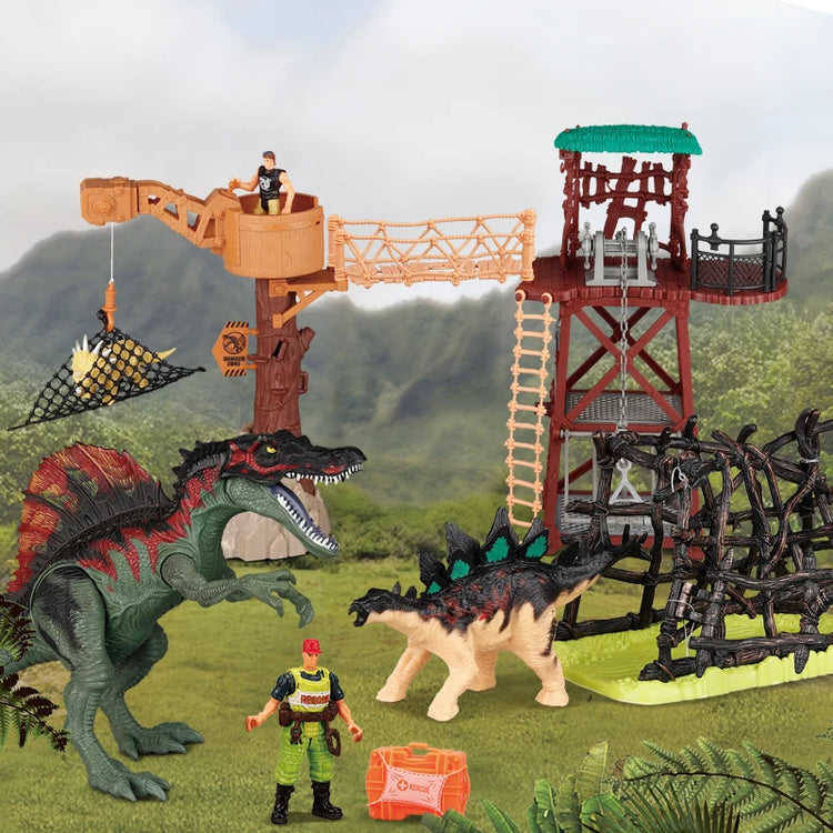 Dinosaur Jurassic World Scene Decoration Toys
