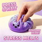 Elastic Decompression Squishies Halloween Ghost Sparkle Money Shark Dumpling Steamed Bun Shape Relaxing Anti-Stress Holiday Gift