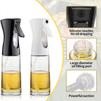 Oil Spray for Cooking - Olive Oil Dispenser Bottle Sprayer Mist-Reusable Food Grade Oil Vinegar,Spray Bottle Kitchen Accessories