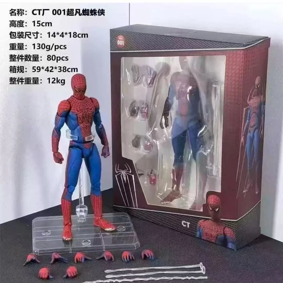 ZD Ct Factory 186 Scarlet Spider Man Amazing Spider-Man Wolverine Comic Version Action Figure Model Doll Ornament In Stock Gift