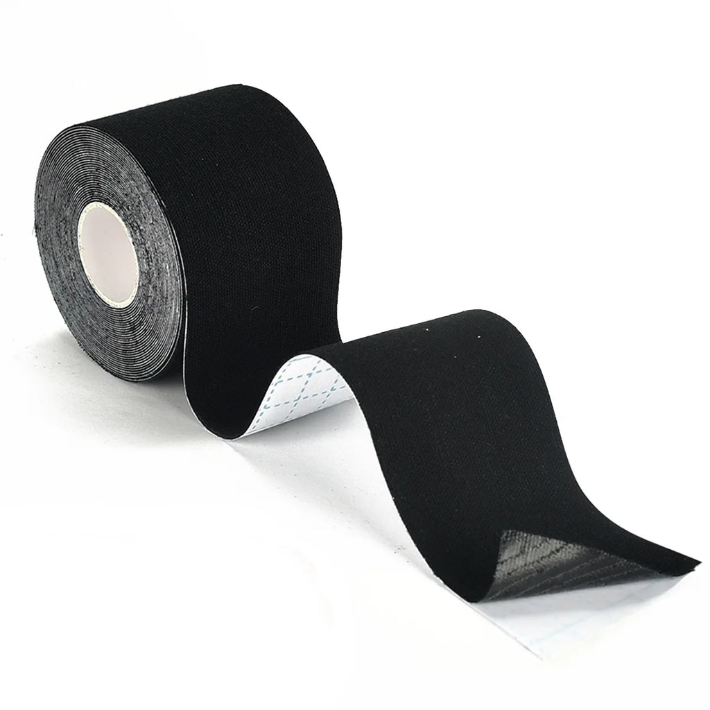 Elastic Face Lift Tape-Instantly Lifts Sagging Jowls,Neck Skin,and Double Chin for a Defined V Jawline-Reusable-0.98*196.85 inch