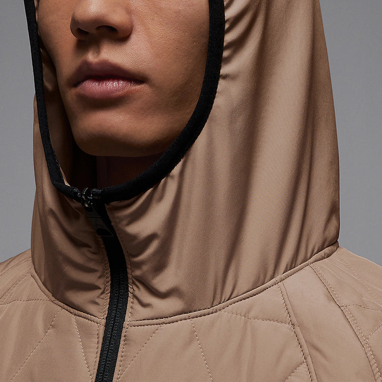 Nike official genuine Jordan winter new men's hooded warm cotton jacket FD2638-244