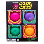 Mini 4 Pack Set Needoh Nice Ice Cube Slow Rebound Squishy Toys Sensory Toy Anti-Stress Party Favors Gifts Safe For Kids Adults