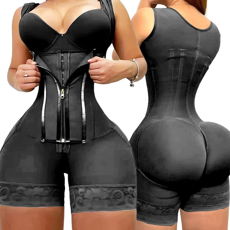 Fajas Colombian Girdle XXS Bodysuits Shapewear Control Panties High Compression Waist Trainer Corset Slimming Sheath Body Shaper