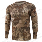 Mens Real Tree Fishing Hunting Tactics Camouflage 3d Print T-shirt Men Women Fashion Outdoor Sports Camo Tops Tees Mens Clothing