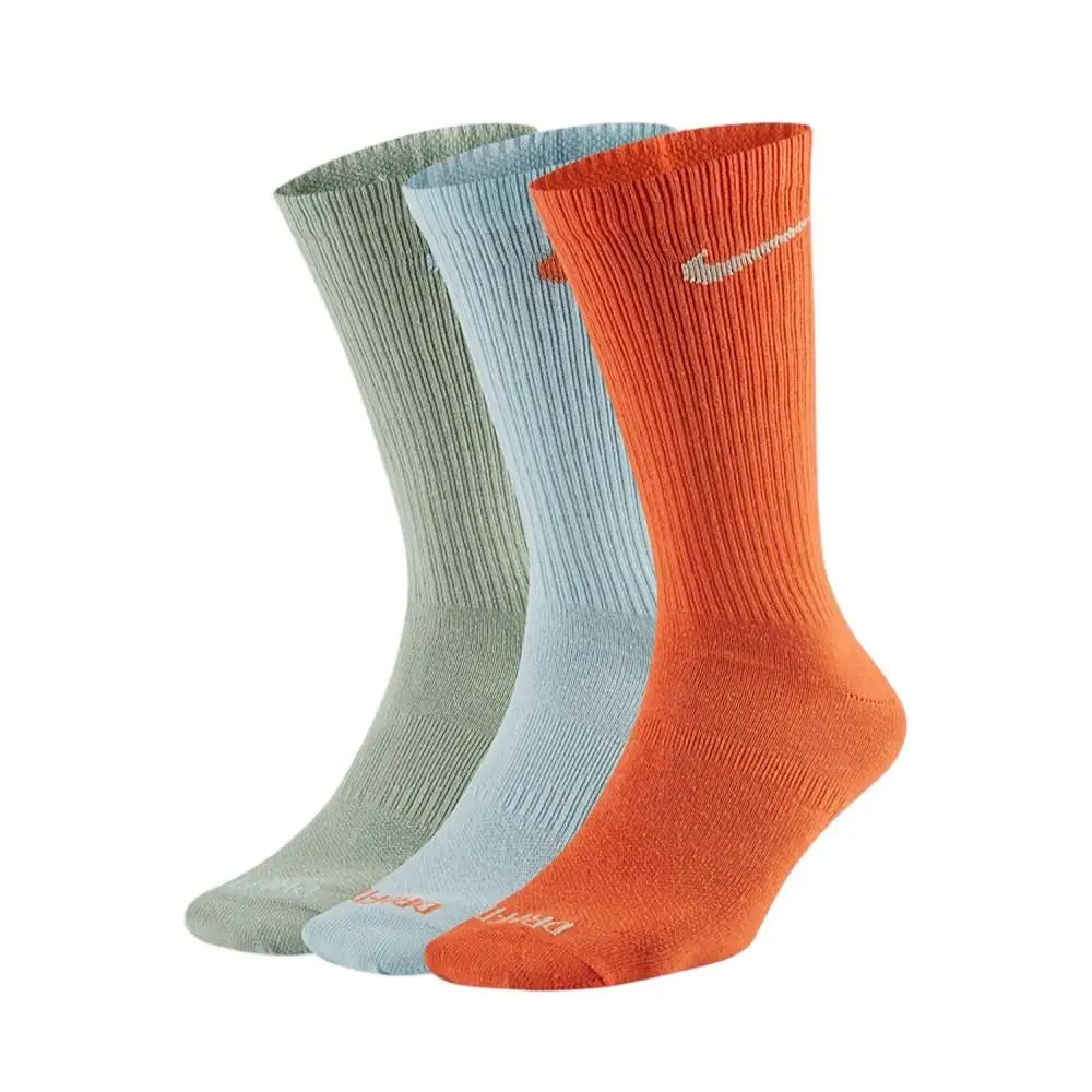 Nike Men's and Women's Anti-Slip Sports Socks (3-Pack) – Soft, Comfortable, Breathable, and Stylish SK0118-010