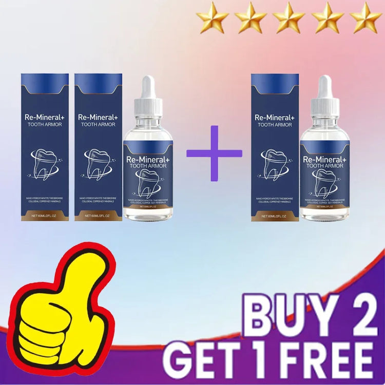 60ml Tooth Armor Liquid Enamel Cavity Defense Drops Whitening & Sensitivity Relief Daily Oral Care 2026