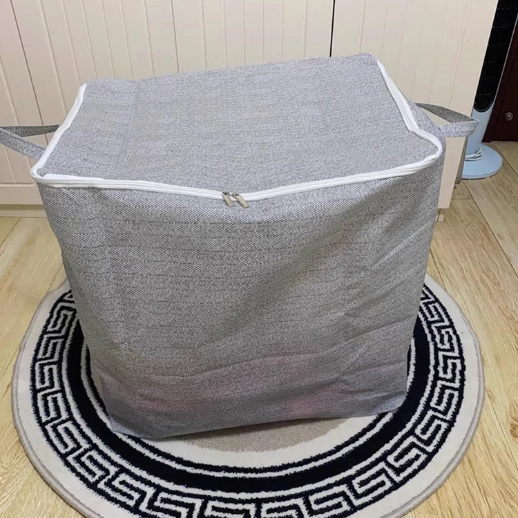 Durable Extra Large Zippered Folding Storage Bag - Washable Organization for Clothes Quilts Toys Etc Suitable for Home And Car