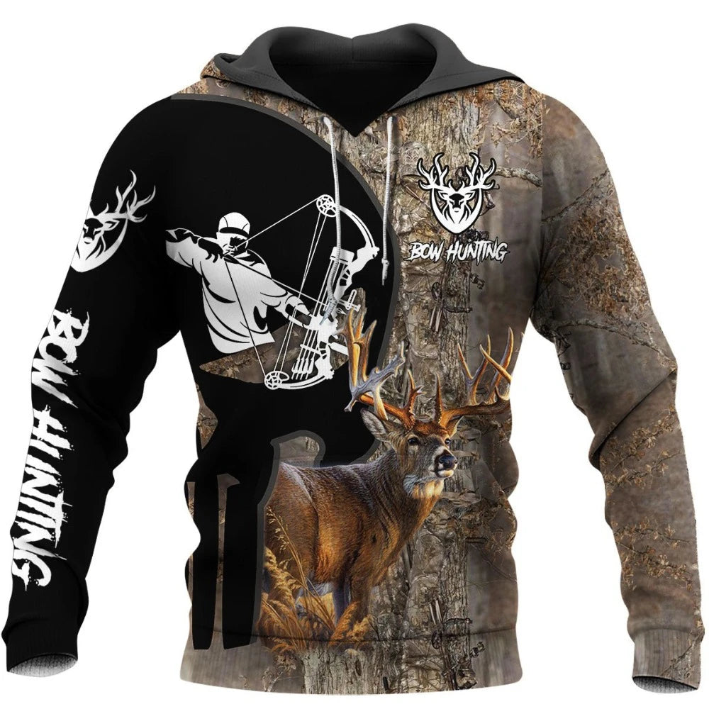 2024 Four Seasons Maple Leaf Camouflage 3D Sports Shirt Men's Fishing Outdoor Camping Hunting Clothing Jacket Men's Hoodie