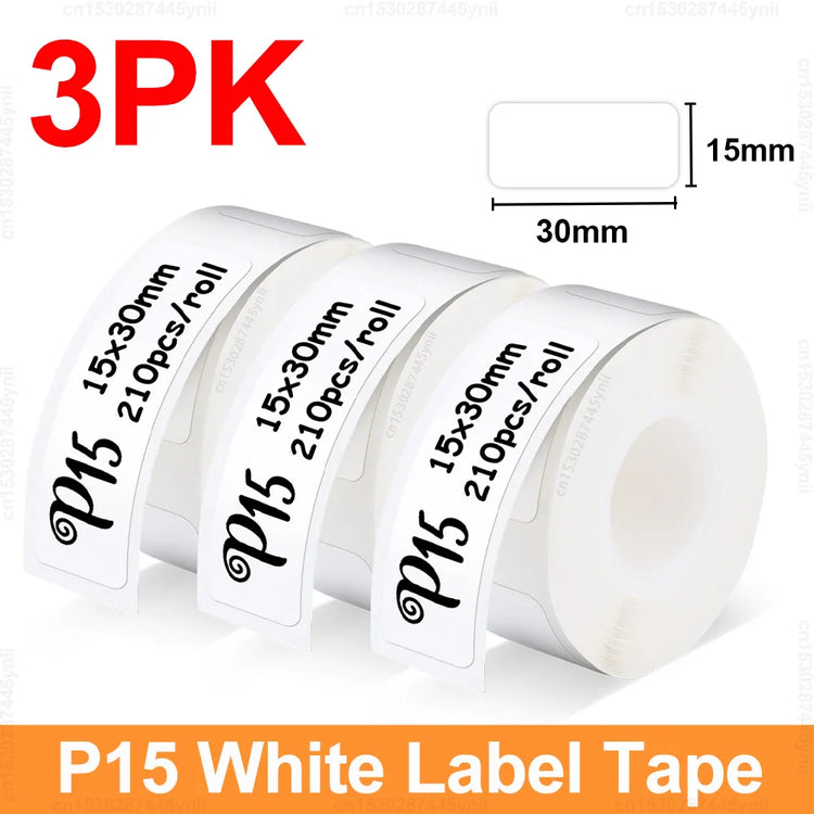 P15 Thermal Label Printer Similar as D11 D110 D101 Marklife P15 Mini Label Maker Handheld Label Machine with Adhesive Label Tape