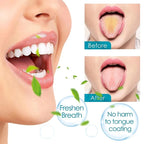 Portable Single‑Layer Stainless Steel Tongue Scraper, Reusable Oral Tongue Cleaner for Tongue Coating Removal and Fresh Breath
