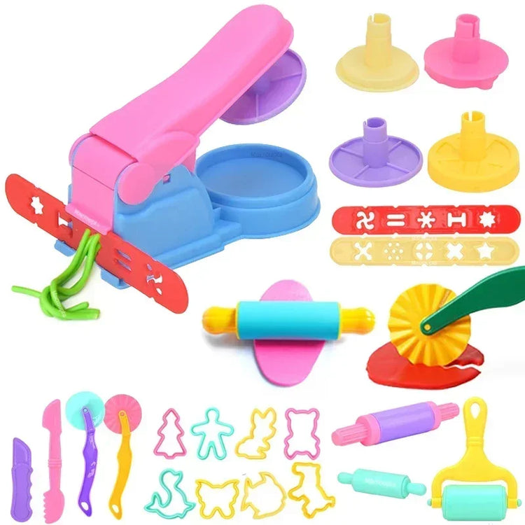 7/8/22PCS Kids DIY Clay Tool Play Dough Tool Kit Various Animal Molds Cutters Rolling Pins Plasticine Molds Clay Accessories