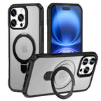 For Magsafe Wireless Charge Fold Magnetic Stand Phone Case For iPhone 15 16 17 18 Pro Max 16E 14 13 12 11 Anti-slip Bumper Cover
