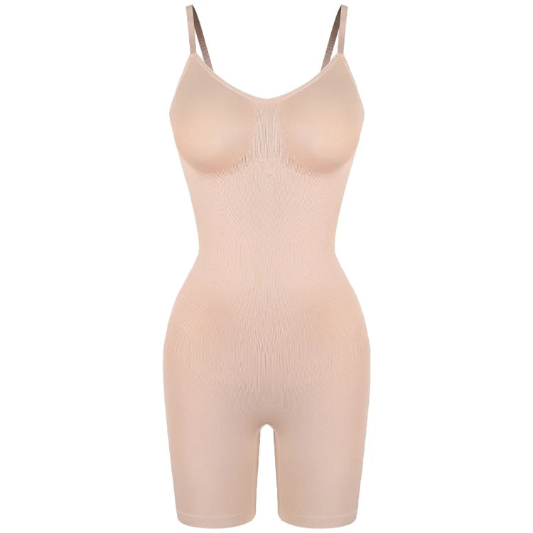 New Bodysuit Shapewear Women Tank Top Tummy Control Full Body Shaper Anti Chafing Shorts Slimming Waist Trainer Butt Lifter