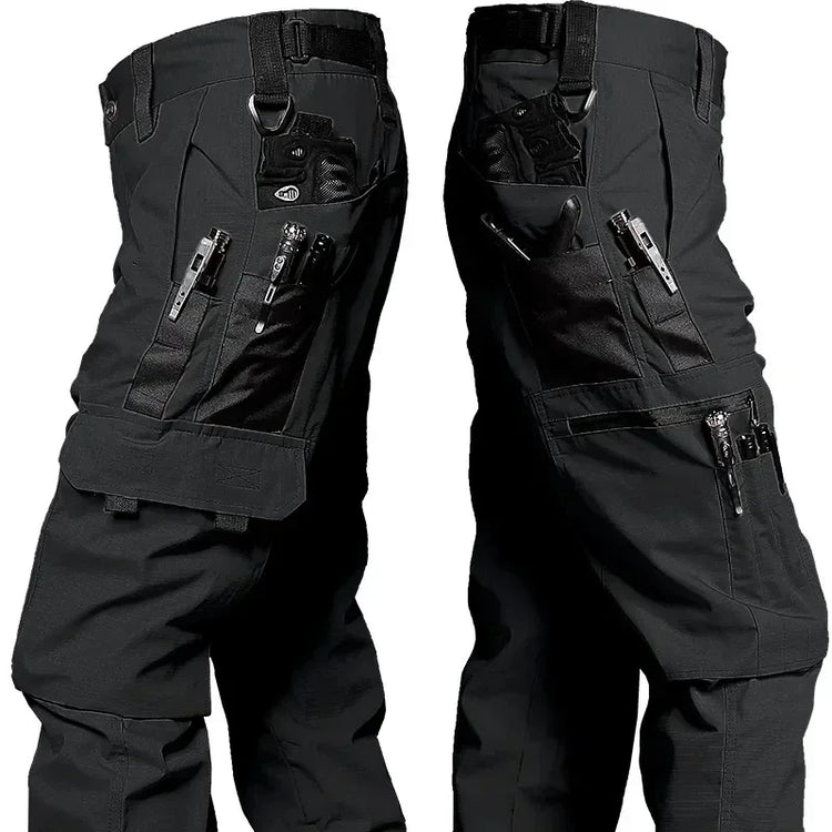 Tactical Pants Mens Outdoor Cargo Trousers Multi-pocket Waterproof Pant Outdoor Workwear Hiking Hunting Pants Wear Resistant